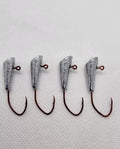 100 1/8 oz Shad Dart Head Jig Eagle Claw Lil Nasty