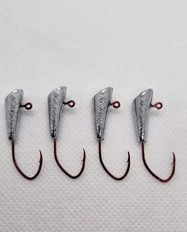 100 1/16oz Shad Dart Head Jig Eagle Claw Lil Nasty